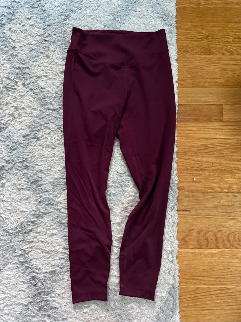 Lululemon maroon-Colored Leggings 7/8 length